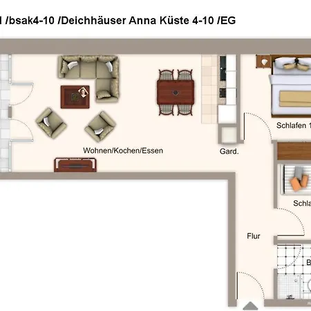 Deichhaeuser Anna Kueste Deichhaeuser Anna Kueste 4-10 * Bensersiel